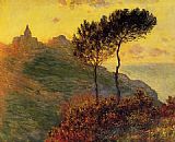 Church at Varengeville against the Sunset by Claude Monet